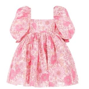 Pink Selkie Puff Dress